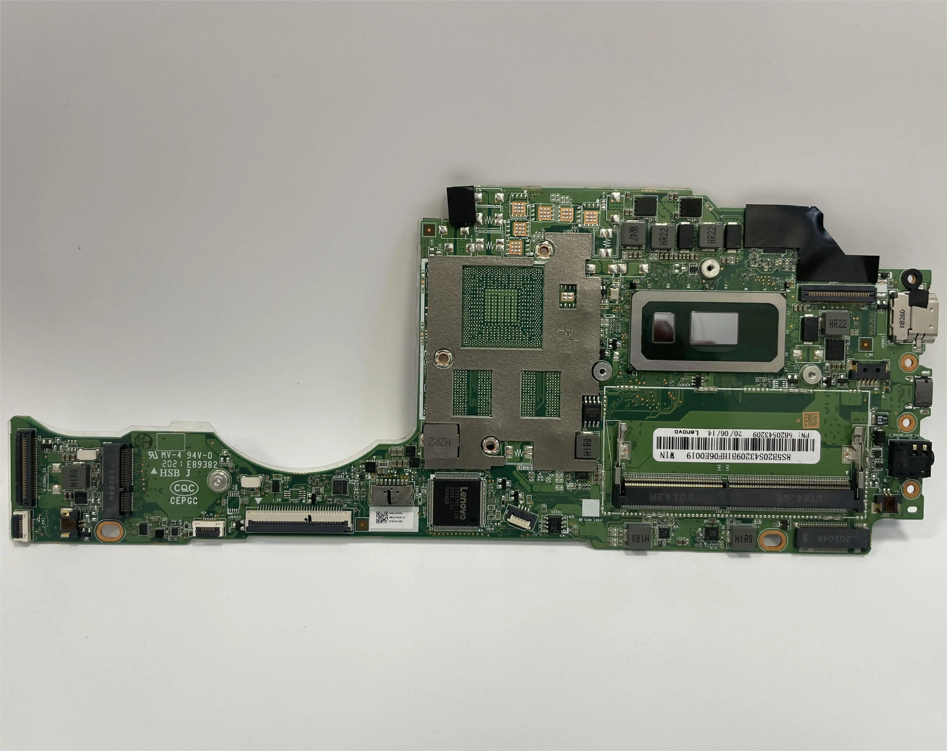For Lenovo ThinkBook 13s-IWL Laptop Motherboard With I3 I5 I7 CPU 100% Test Ok