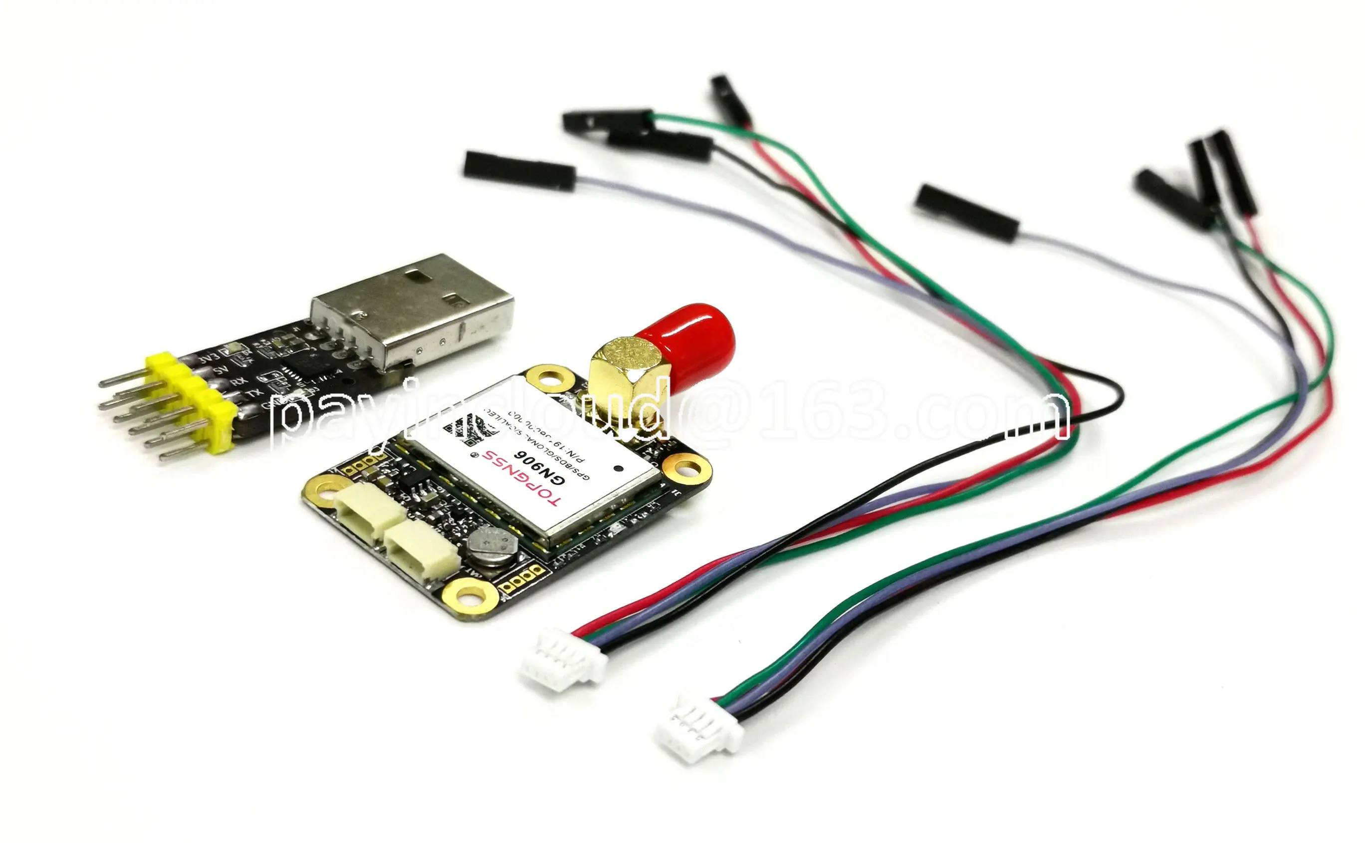 Antenna Receiver  Zed-f9p Uart Ttl Level Pl2303 USB TOP3509 NMEA0183 High Precision RTCM RTK GPS GNSS Module