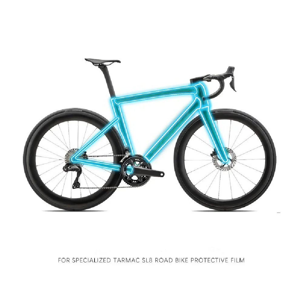 

American carbon fiber road bike frame protection film for SPECIALIZED TARMAC SL8 protect sticker Anti-scratch