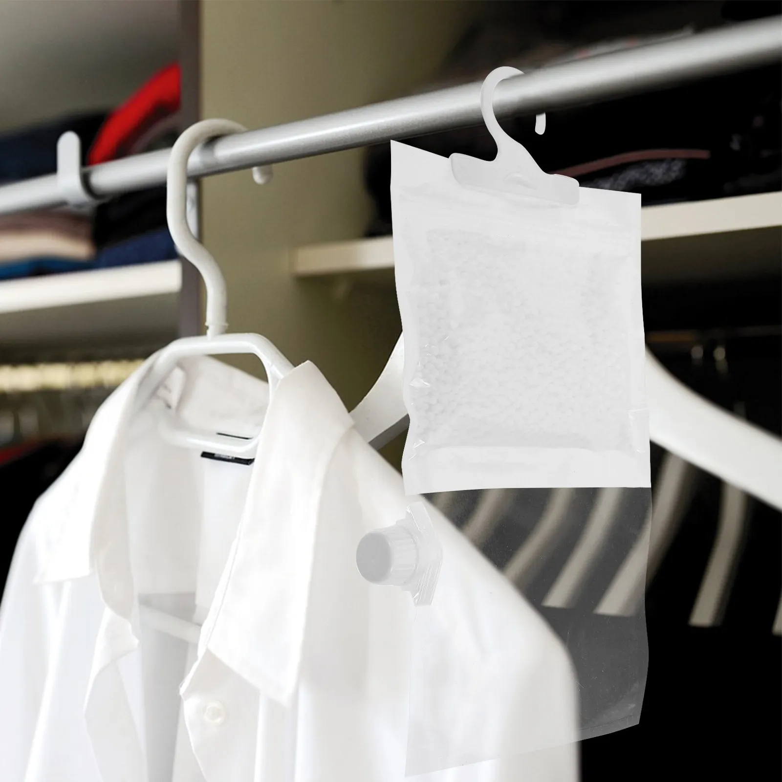 

10Pcs Dehumidifier Moisture Absorber Hanging Bags Home Dorm Boat Moisture Absorbers Long-Lasting Drying Bags Effective Damp