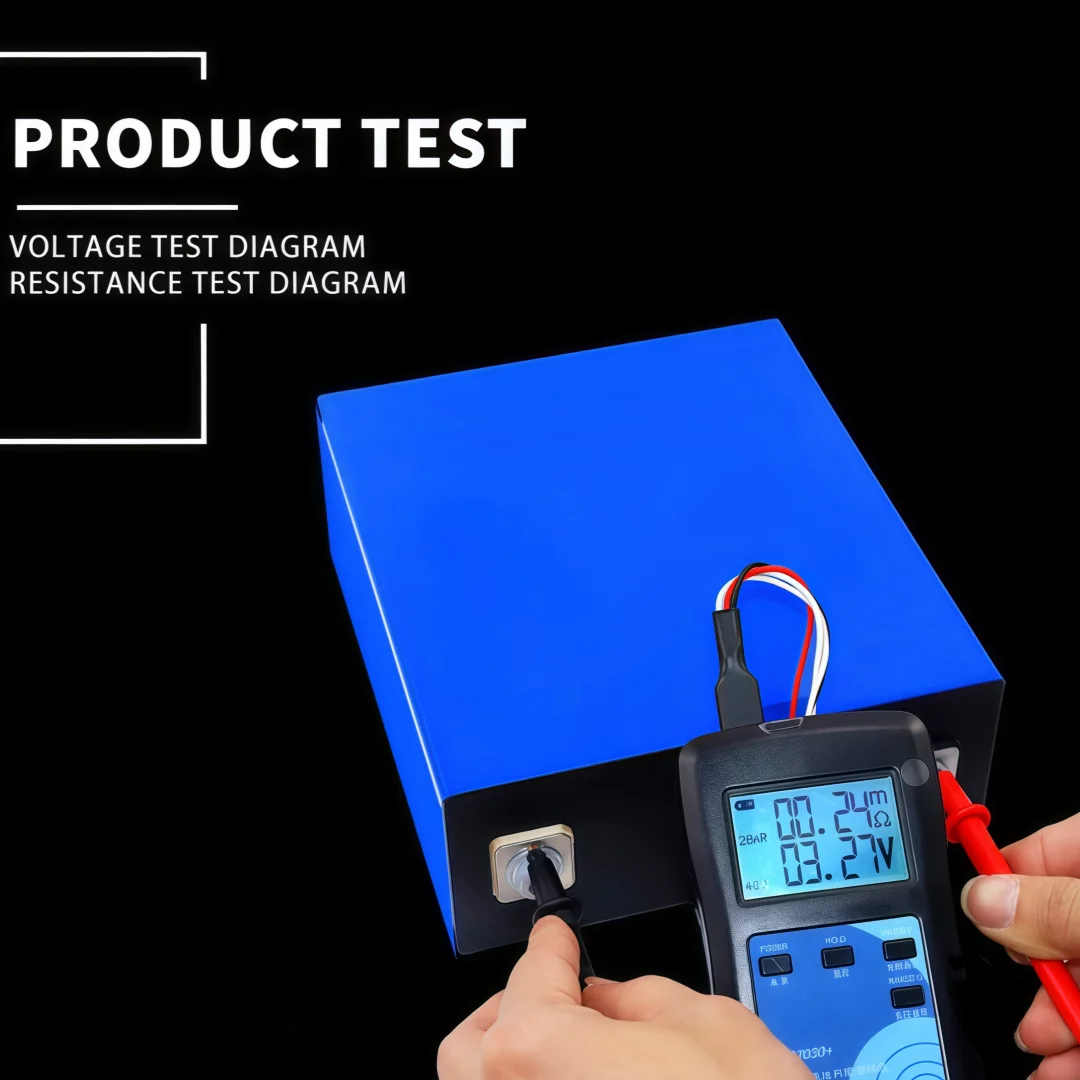 بطارية قابلة للشحن 3.2 فولت 340 أمبير في الساعة من الفئة أ Lifepo4 - 10000 دورة، حزمة بطارية DIY 12 فولت 24 فولت 48 فولت لمخيم عربة الجولف الشمسية RV EV