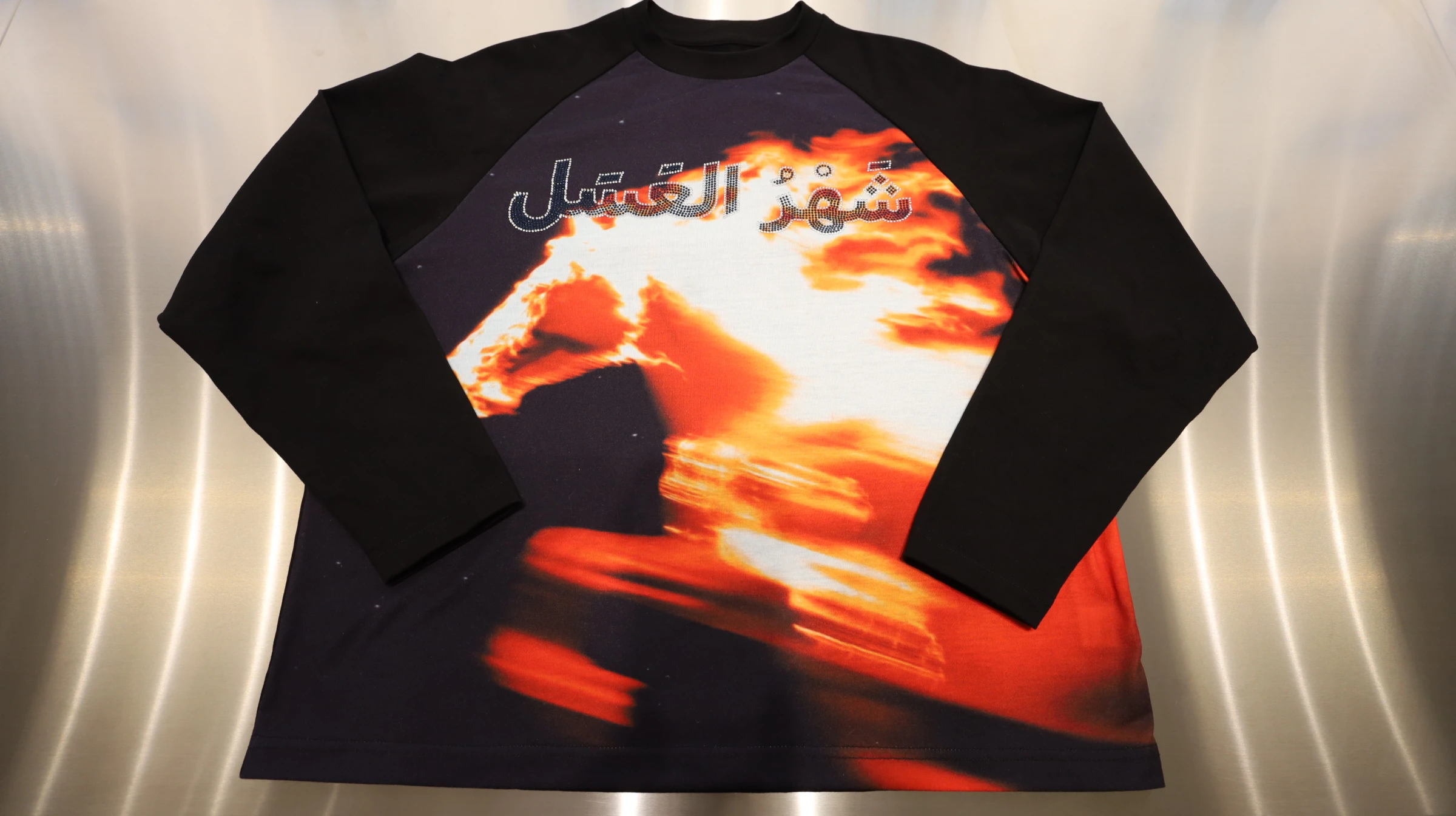 honeymoon-original-fire-limited-edition-long-sleeve-shoulder-insert-rhinestone-dancewear-for-modern-and-street-dance