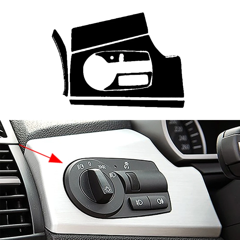 For BMW Z4 E85 E86 03-08 Piano Black Gear Shift Air Outlet Window Lift Dashboard Steering Wheel Pnael Suit Car Interior Sticker view 4