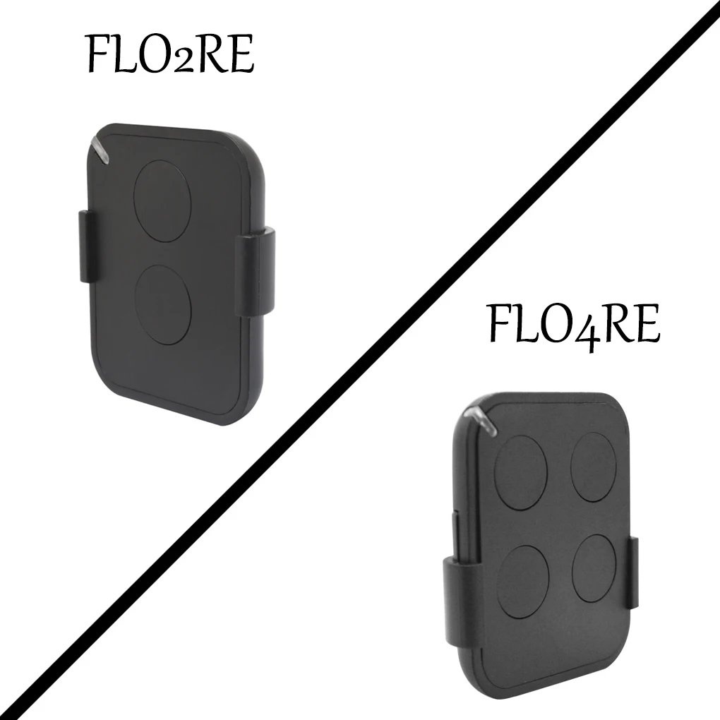 FLO2RE FL04RE 433MHz Garage Door Remote FL04RE Compatible for 433Mhz Rolling Code NICE ON2 ON4 ON2E ON4E FLO2R-S FLO4R-S