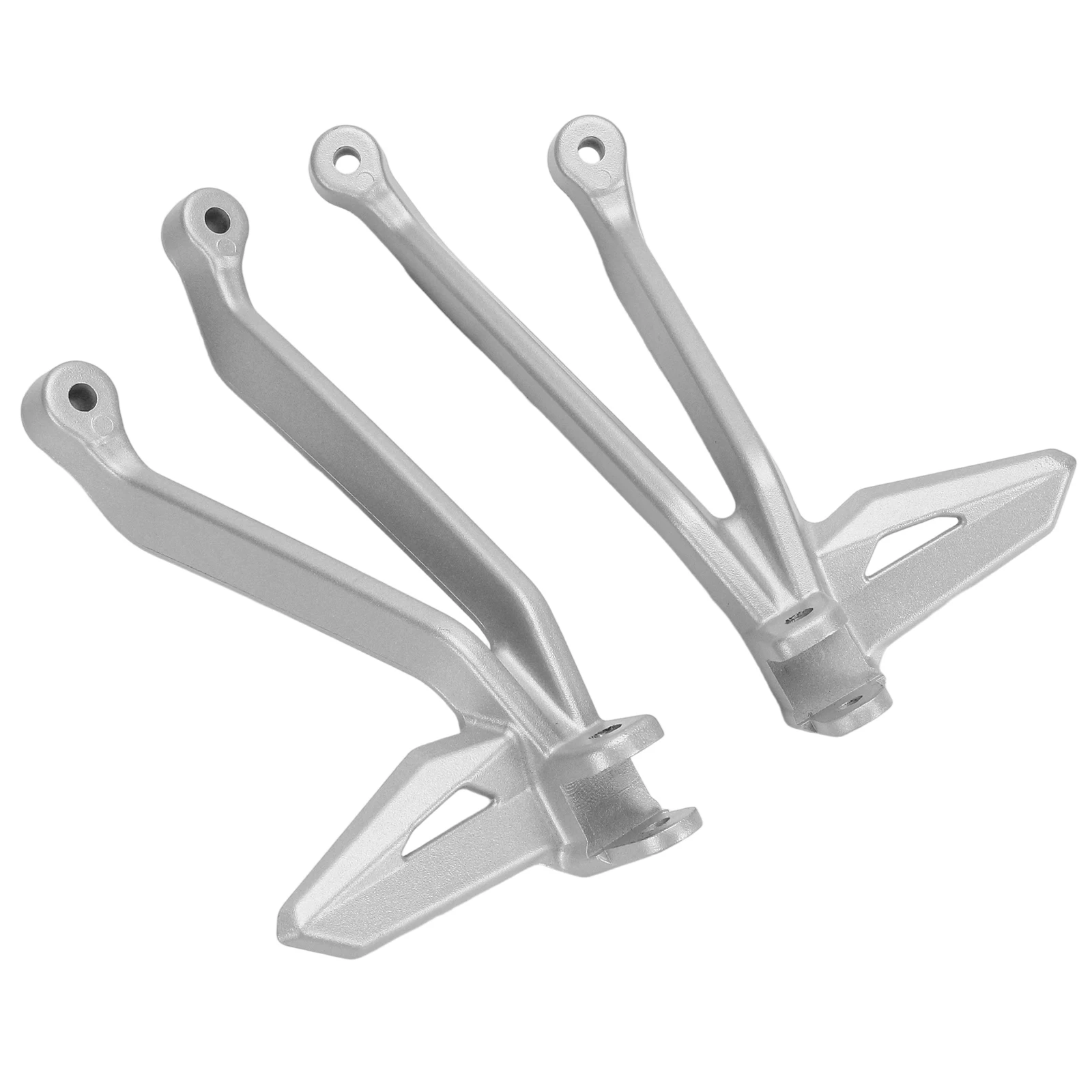 1 Pair Rear Footrest Holder For Triumph Street Triple 765R 765RS 765 Moto2 Edition Passenger Pedals Brackets Footpegs Hangers 5