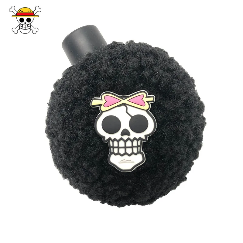 Anime One Piece Keychain Backpack Schoolbag Pendant Brook Skull Keyring Collectible Charm Toys Doll Decoration Kids Gift