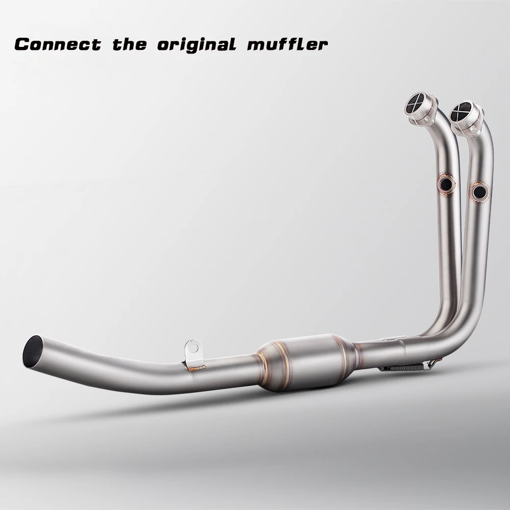 Full Header Pipe Fitment For CF Moto 450SR Motor Exhaust System Modification - view 4