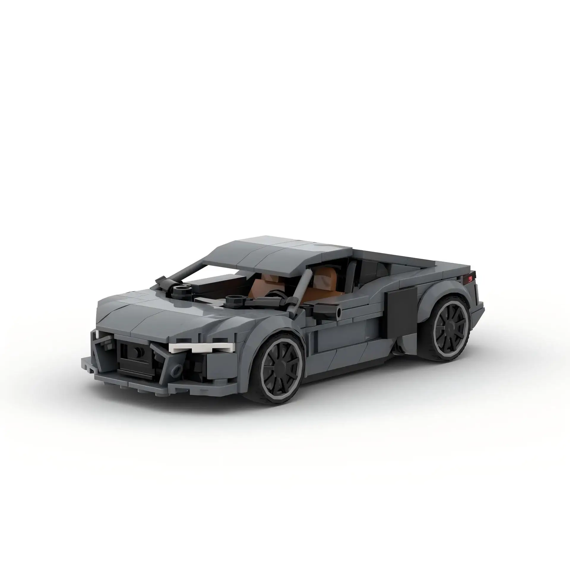 

Конструктор MOC R8 Super Sports Cars, наборы для самостоятельной сборки, подарки, игрушки для мальчиков, девочек и взрослых, 312 деталей