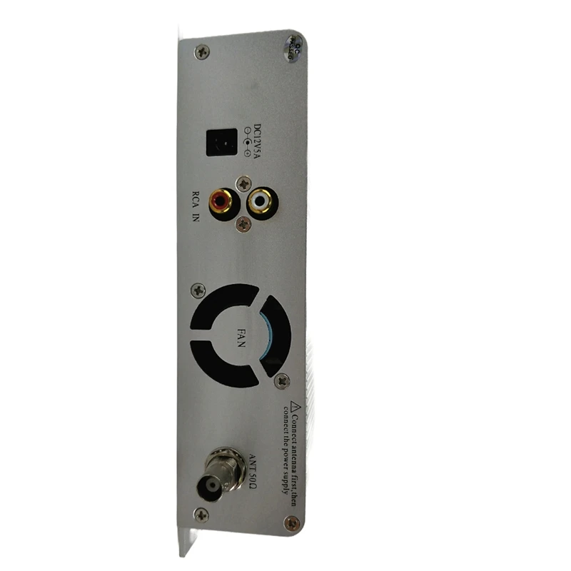 25W High-Power Stereo FM Transmitter with Dual Microphone Inputs 88-108MHz Adjustable FM Broadcast Host+US Plug-ABLA