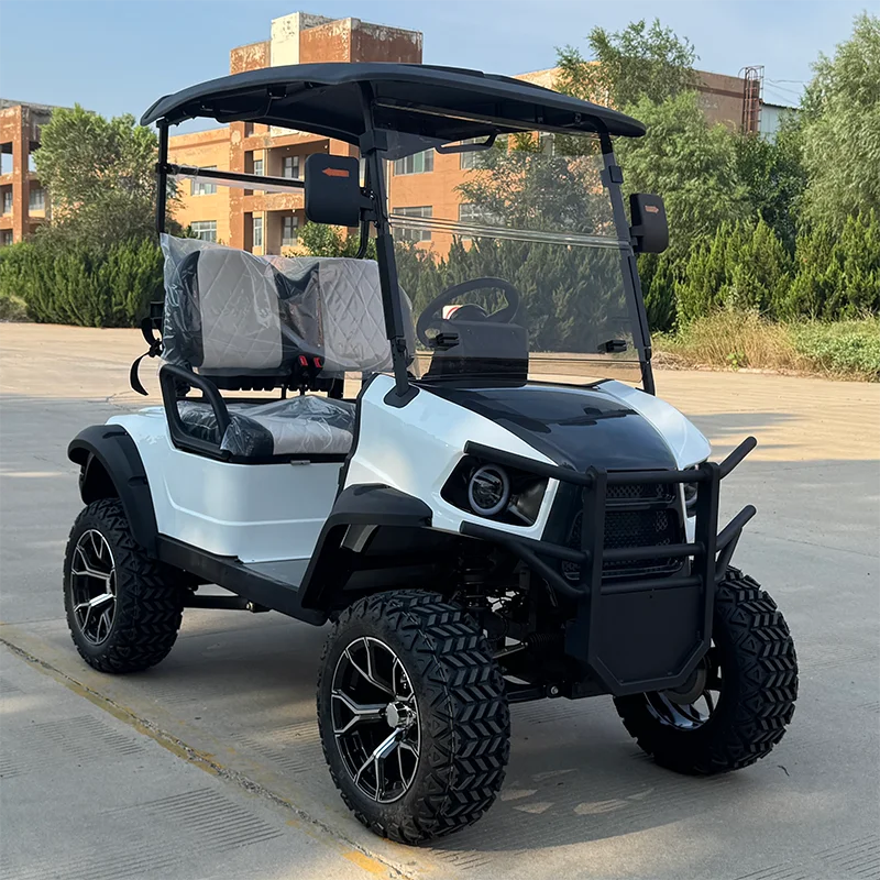 Club Golf Carts 4 Seater Golf Cart Car for Sale 72V Lithium Custom Comfortable 4 Seats Available