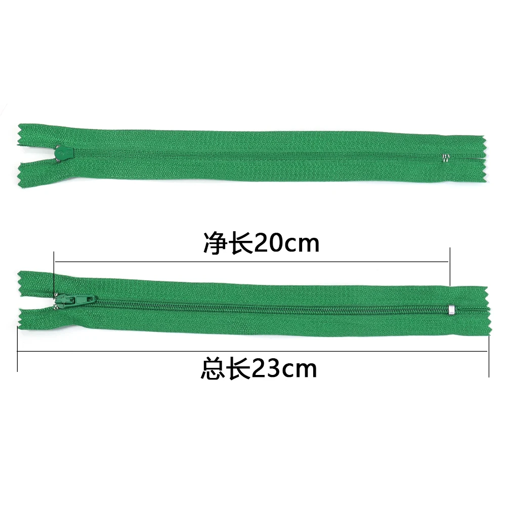 10pcs Nylon Zipper for DIY Handmade Clothes