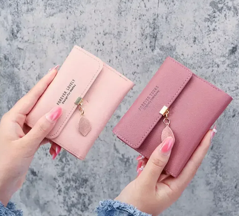 

Fashion Short Women Wallets PU Leather Women Luxury Tassels Wallet Hasp Small Wallet Trend Coin Purse Ladies Card Holder 지갑