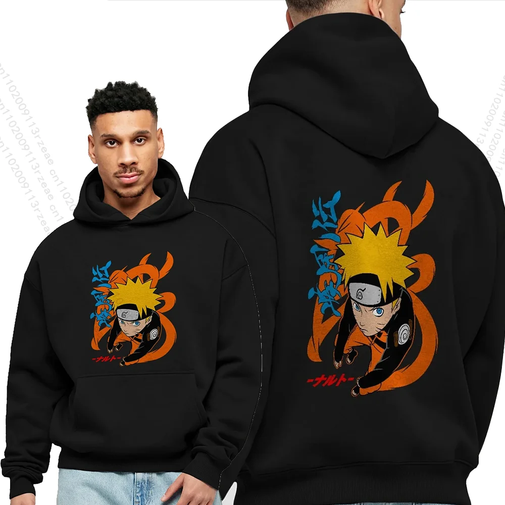 

Узумаки Наруто Косплей Аниме Толстовка с капюшоном с принтом Y2K Harajuku Мужчины Женщины Мультфильм Повседневный Хлопковый детский Повседневный уличный пуловер