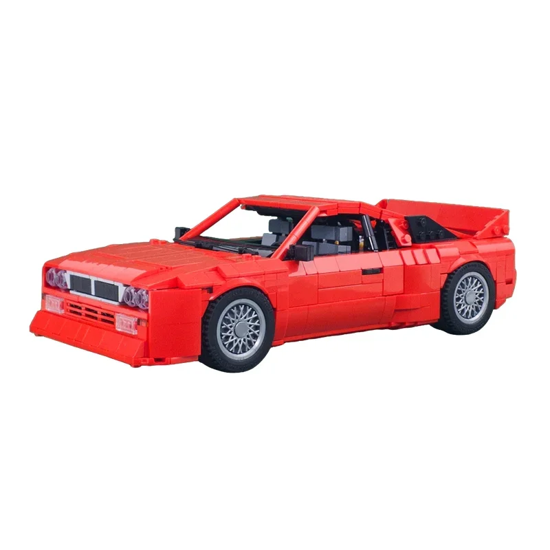 1623PCS MOC Creative Model Lancia Rally 037 Stradale Premium Display Assembly Building Blocks DIY Gift Collectible Building Set