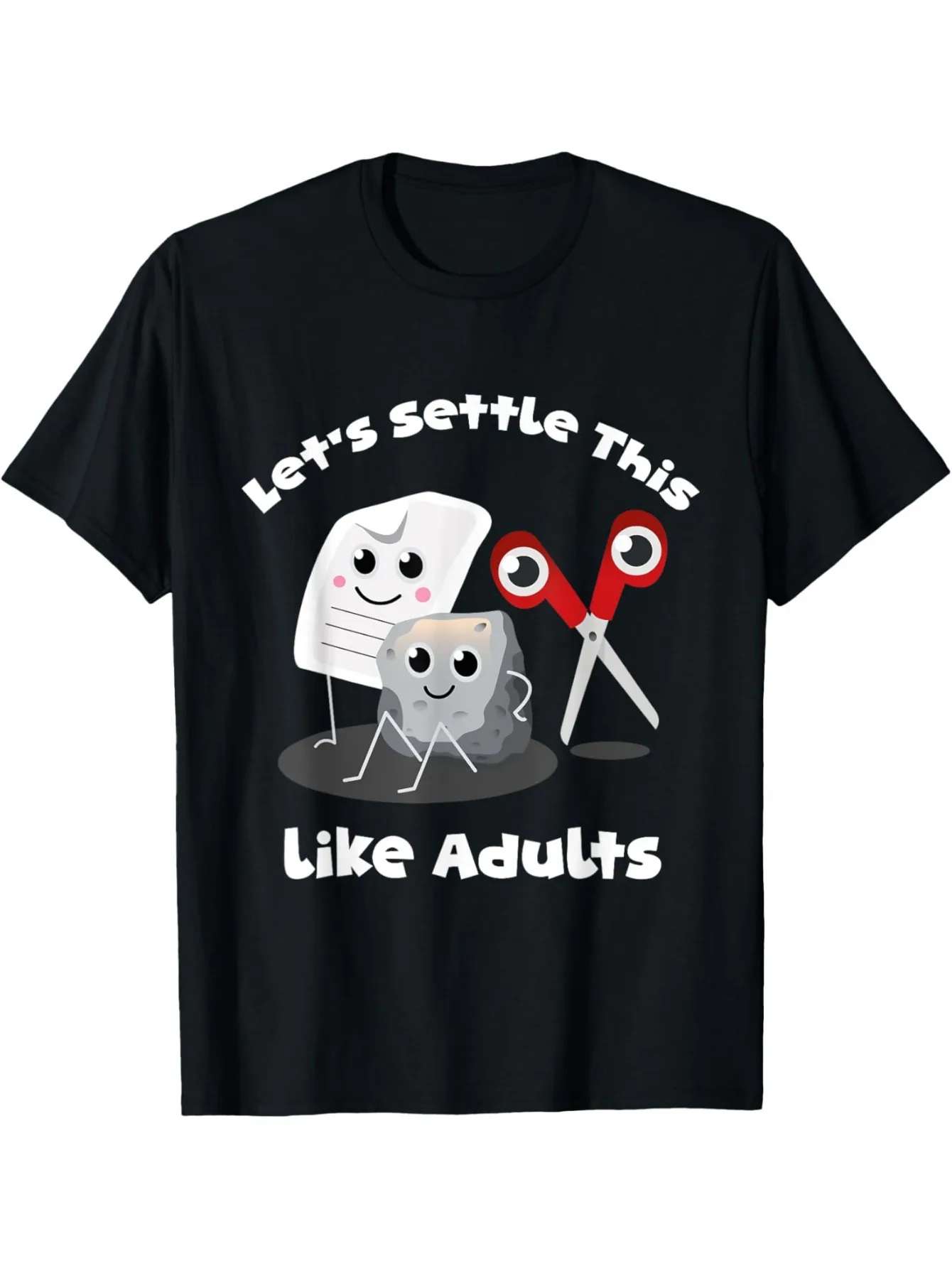 180g Funny Problem-Solving Graphic T-Shirt for Adults 