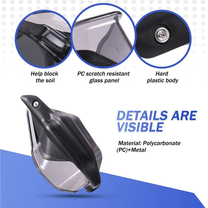 Replacement Handlebars With Brackets, Windshield Handguard Motorcycle Parts For ZONTES 368G