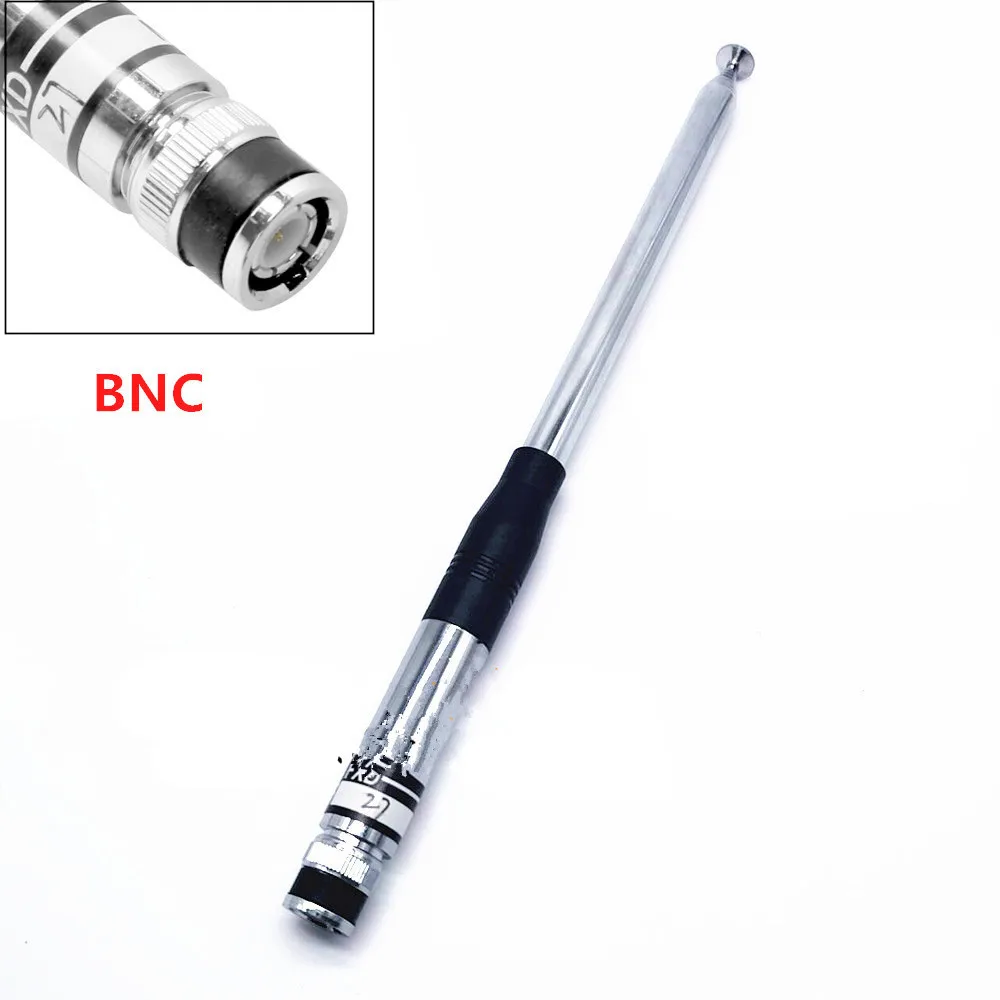 27Mhz BNC Telescopic 23/130cm Antenna for Cobra Midland Uniden Maxon President Anytone Handheld/Portable CB Radio Accessories