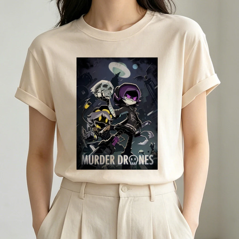 Murder Drones t-shirt girl streetwear emo summer clearance sales t shirt baddie gyaru y2k