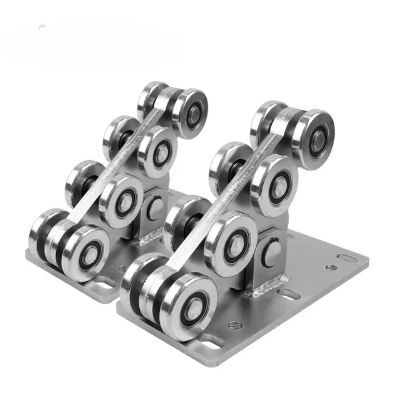 

Custom Steel Sliding Cantilever Gate Kit Heavy Du-ty 8 Wheel Cantilev Gate Roller