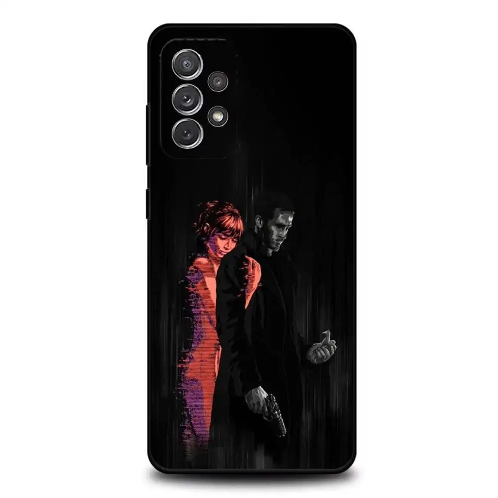 حافظة هاتف B-Blade R-Runner 2049 لهاتف سامسونج S25، S24، S21، S22، S23، S30، Ultra، S20، Plus، Fe، Lite، Note، 10,9,5G غطاء أسود