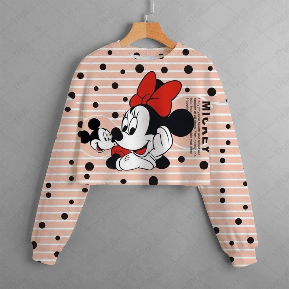 Mickey Mouse Kids Hoodie Autumn/Winter Fashion Girl Mickey Mouse  Sweatshirt Girl Lilo&Stitch Hoodie 1-16 Years Old