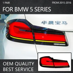 Automotive Parts LED Taillights For BMW 5 Series G30 F90 G38 Old Upgrade 2021+ LCI Rear Lamps Assembly