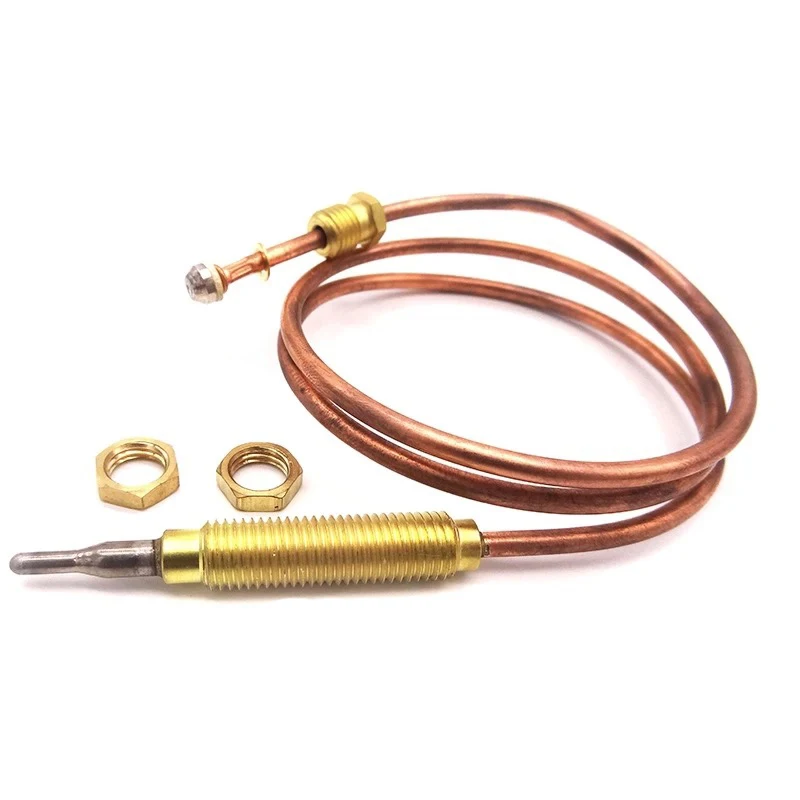 M8 X1 Thread Universal Replacement Gas Fireplace Thermocouple for Gas Furnaces