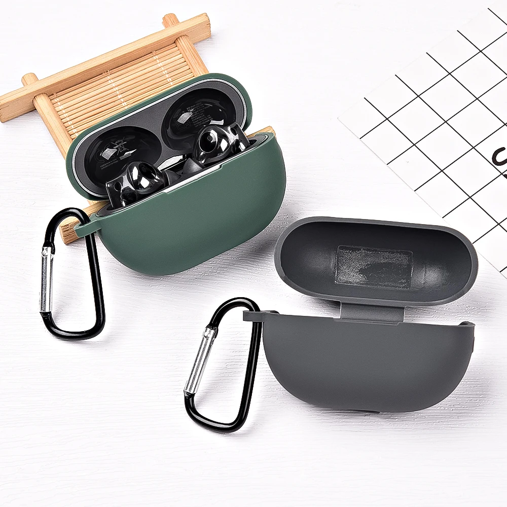 حافظة لهاتف هواوي FreeBuds Pro 2 حافظة من السيليكون الناعم Funda حافظة لهاتف هواوي Freebuds Pro 2 حافظة أذن Pro2 مع خطاف