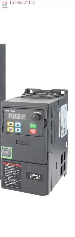 0.4-90KW frequency converter AC small vector heavy-duty three-phase 380V single-phase 220V motor speed regulation