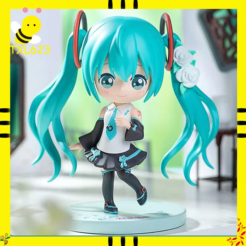 

Genuine GOLDLOK Hatsune Miku Qu Yunshang Anime Figure Cute Son of Flowers Doll Desktop Ornament Collectible Blind Box Toy