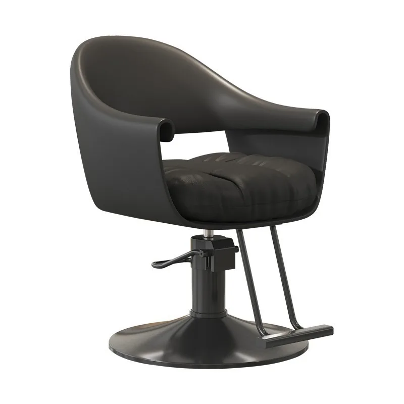 Manufacturer wholesale hairdressing chair lift rotating fashion hair cutting seat perm and dyeing chair hair salon special barbe
