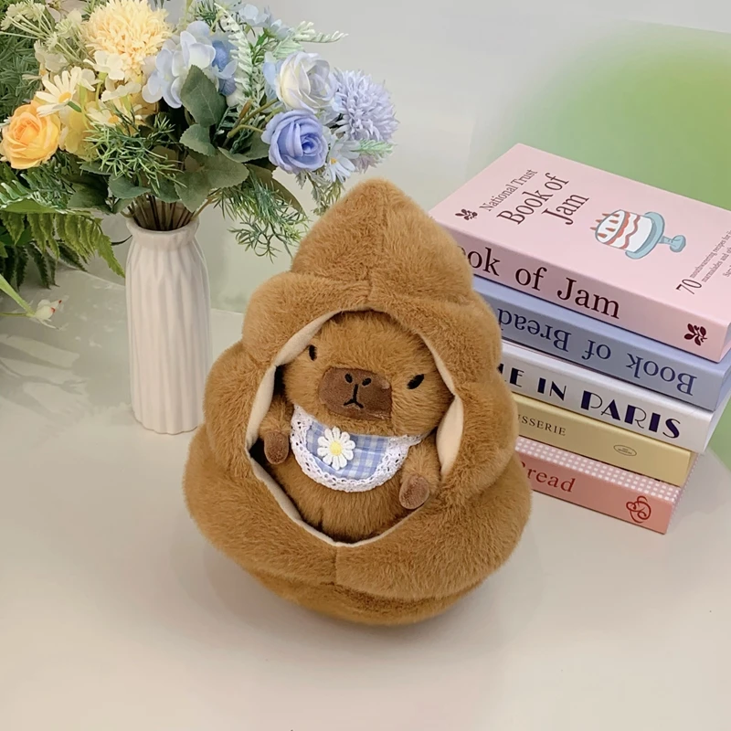 31 ซม.Poo Guinea Pig ตุ๊กตาการ์ตูนน่ารัก Guinea Pig Living Poo House ตุ๊กตาสร้างสรรค์ส่งเด็กวันเกิดคริสต์มาส...