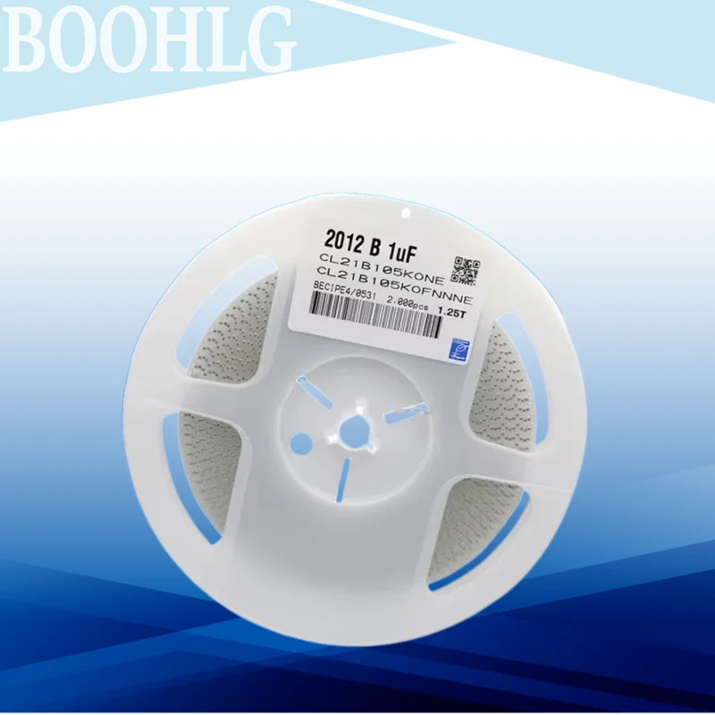 

2000 шт./катушка 0805 SMD 1uF 105 10V 16V 25V 50V X5R конденсатор оригинальный новый