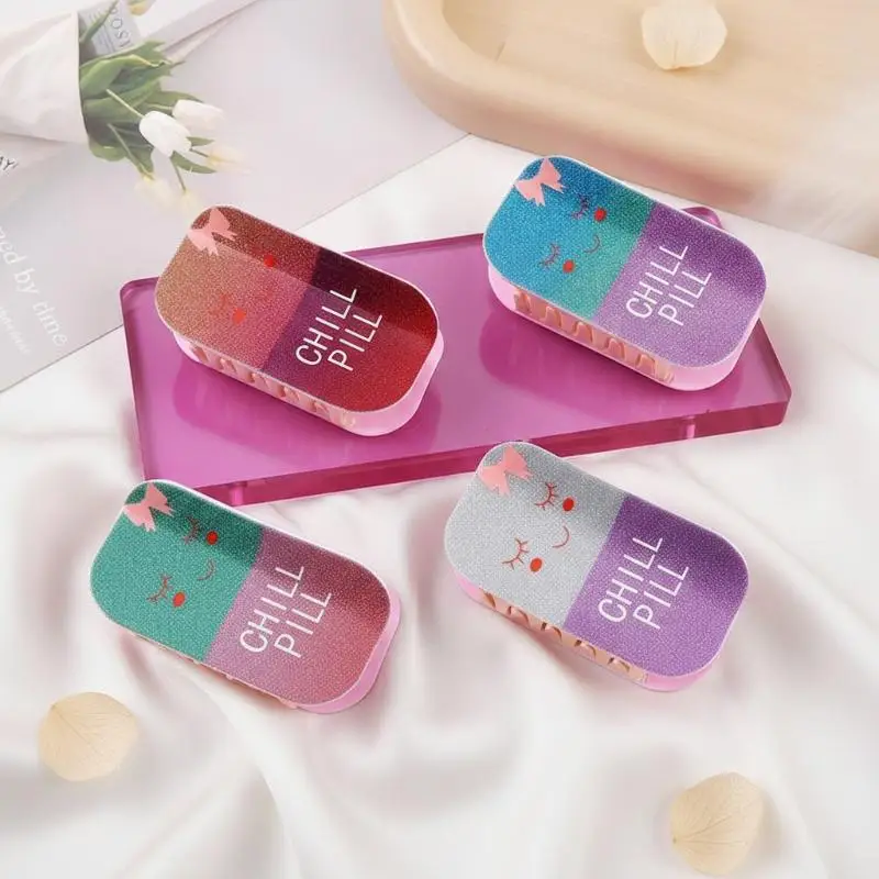 Neue niedliche Haarklammer aus Acryl, modisch bedruckte Haarklammer in Haifischform, lustige Haaraccessoires für Frauen – Detail 6