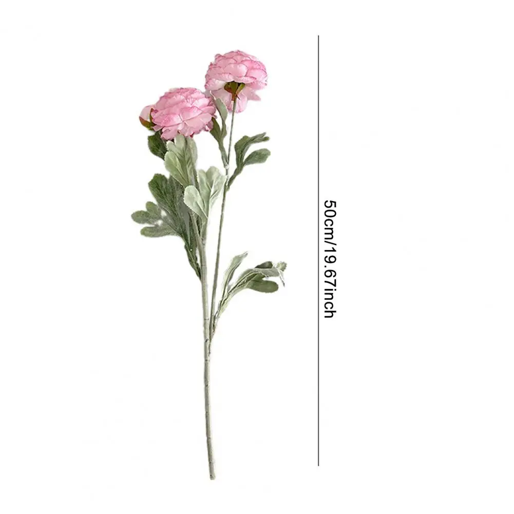 

Artificial Flower Arrangement Wedding Centerpiece Artificial Flowers Elegant Faux Ranunculus Asiaticus for Home for Room