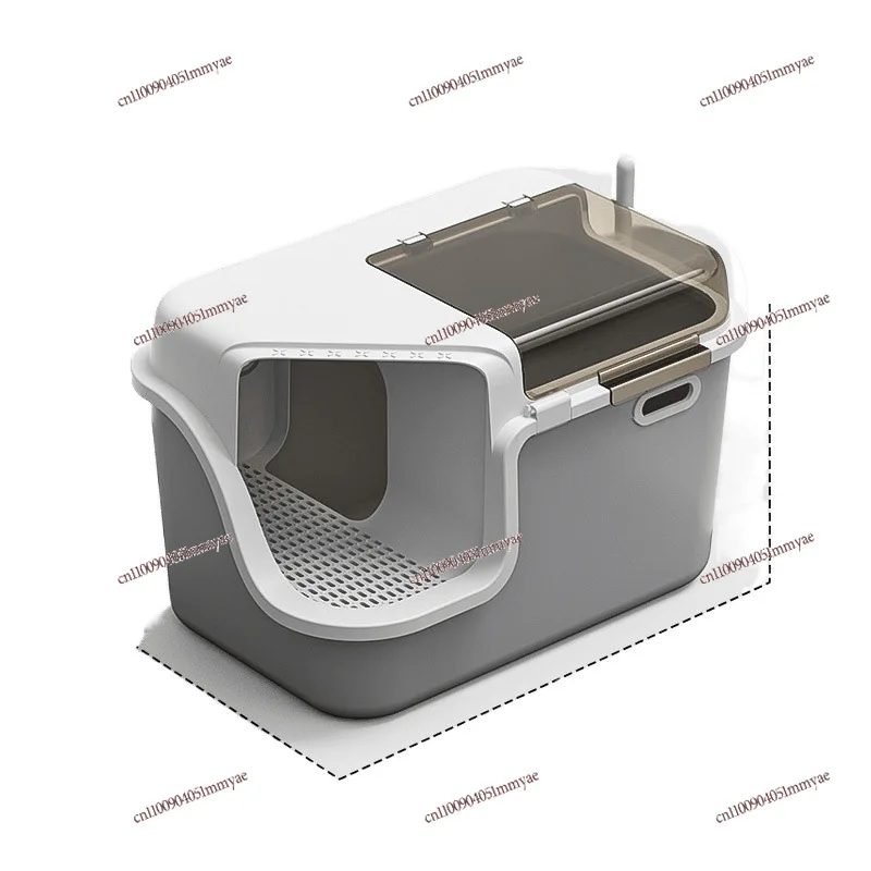

Corridor Cat Litter Box Fully Enclosed Oversized Splash-proof Deodorizing Flip