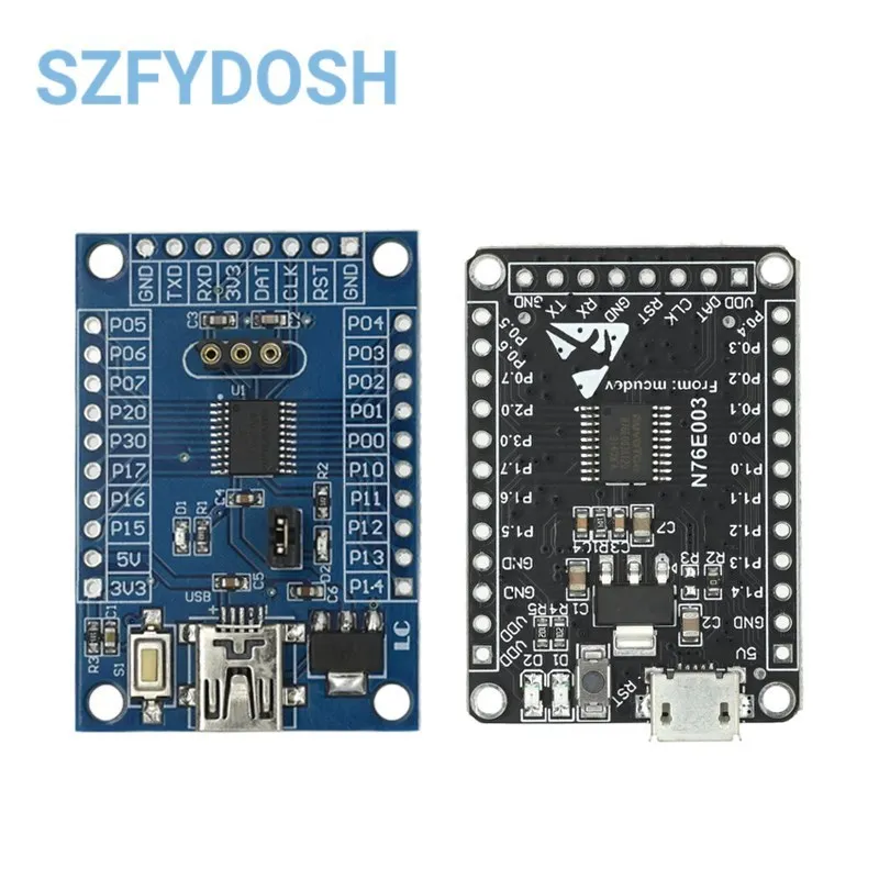 N76E003AT20 Microcontroller Development Board N76E003 51 C51 Expansion Board 8051 Core System Board Single Chip Microcomputer