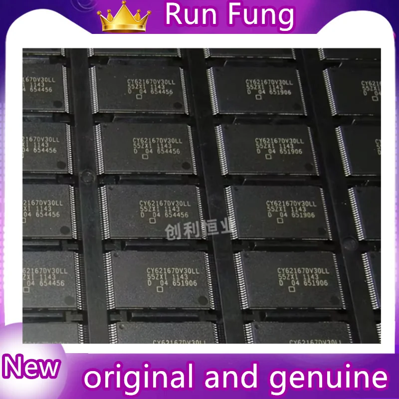 10PCS/LOT  CY62167DV30LL-55ZXI  CY62167EV30LL-45ZXI  CY62167DV30LL TSOP-48 New