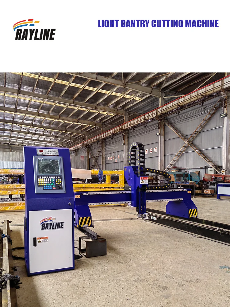 Light Gantry CNC Plasma Cutter Large Format Metal Sheet Cutting Machine for Steel Aluminum Stainless Steel Industrial Use