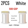 2PCS 50D White
