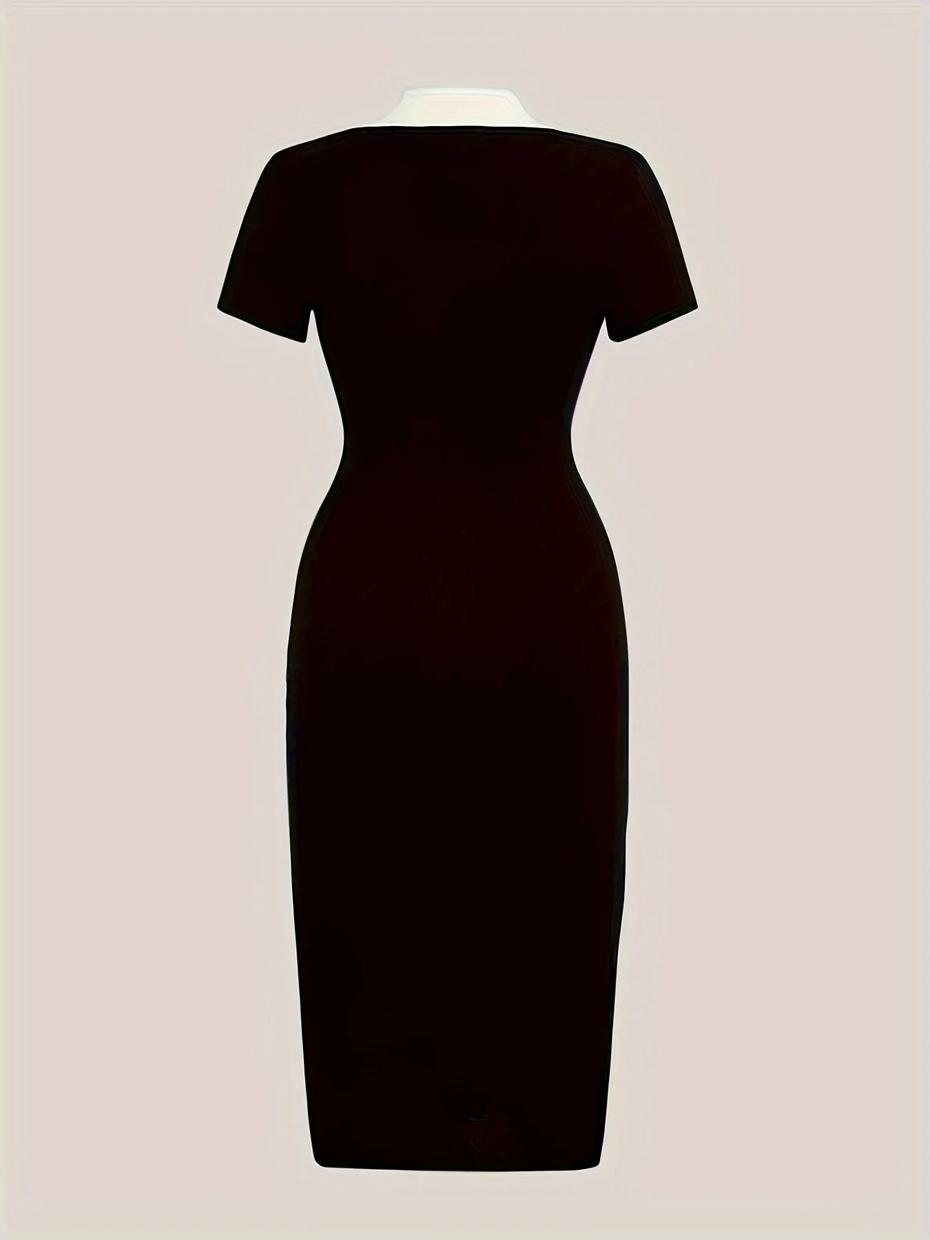 Abito estivo nero sexy da donna AMORE carattere stampa casual slim fit senza maniche girocollo T-shirt mini abito