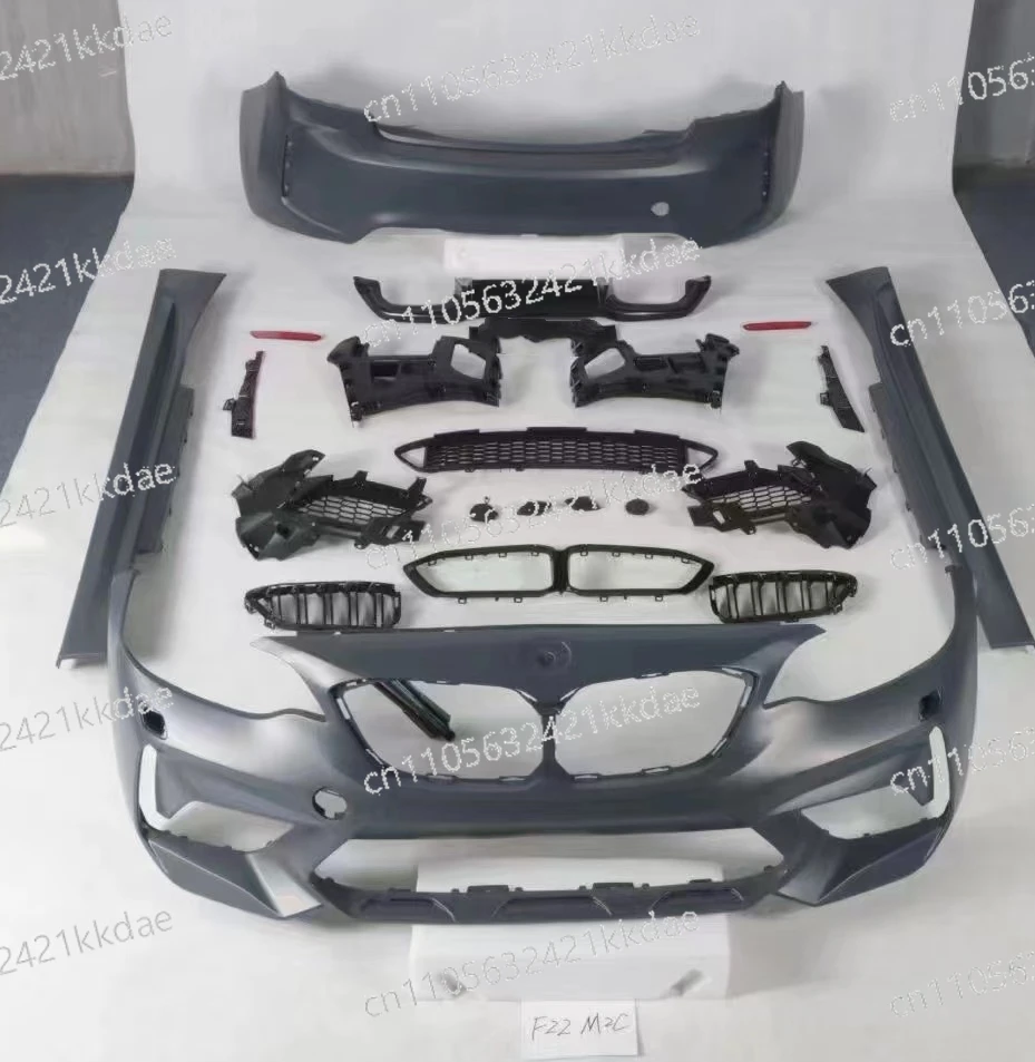 F87 M2c Conversion Kit Front Rear Bumper Ass Clrak AutomobileKit for  2 Series F22 F23 Upgrade To M2 CS Body Kit F20 Modified