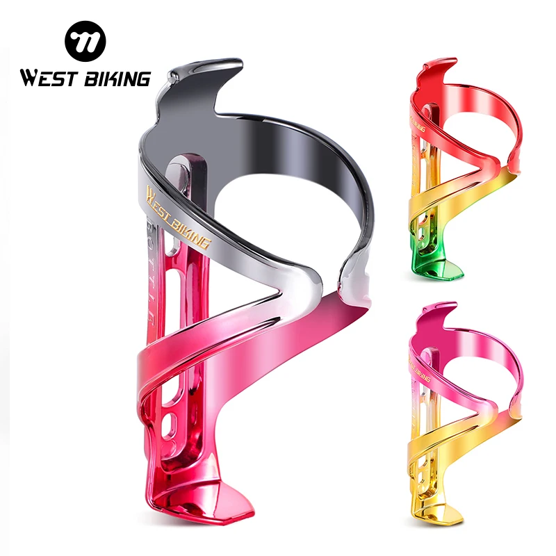 

WEST BIKING Ultralight Water Bottle Cage Colorful PC MTB Road Bike Bottle Holder Bracket Cycling Accessories Bicycle Bottle Cage