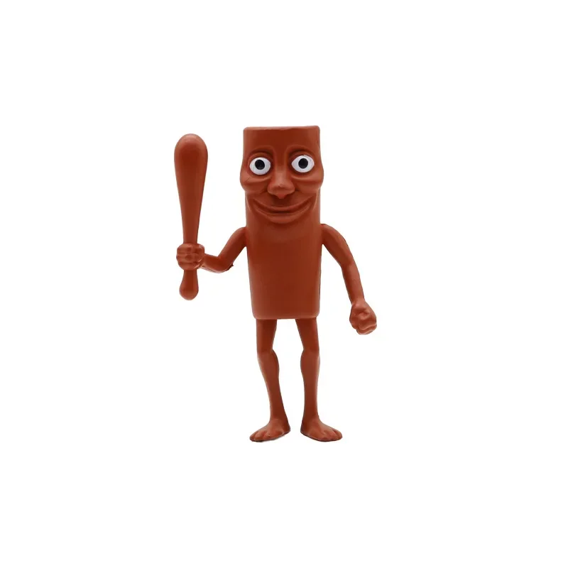 8 unids/set italiano AI Brainrot animales juguete Tung Tung Sahur Tralalero Tralala Brr Brr Patapim figuras de acción muñecas de animación