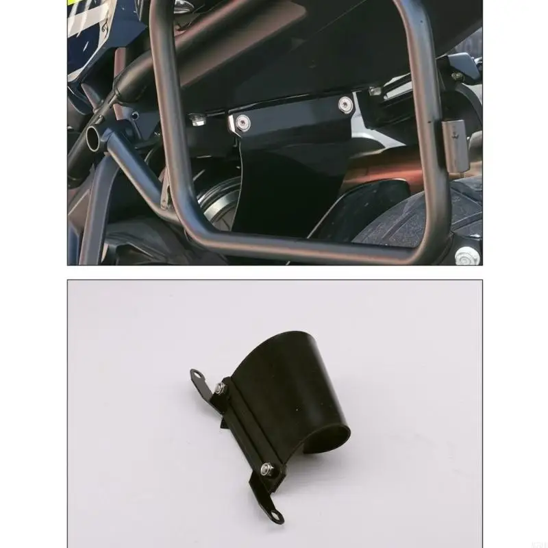 M76E Hinterradschutzblech-Stützhalterung für den hinteren Motorradabschnitt, Anti-Shake-Platte mit Verlängerungsschutz und – Detail 3