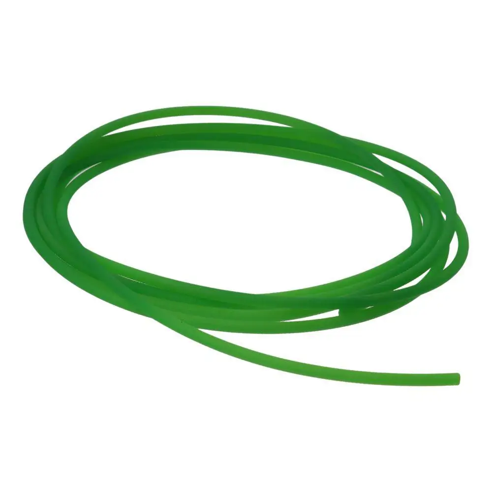 Durable 10ft PU Transmission Round Belt Rough Surface 3/4mm Polyurethane Belt Green Conveyor Drive Belt Drive Transmission