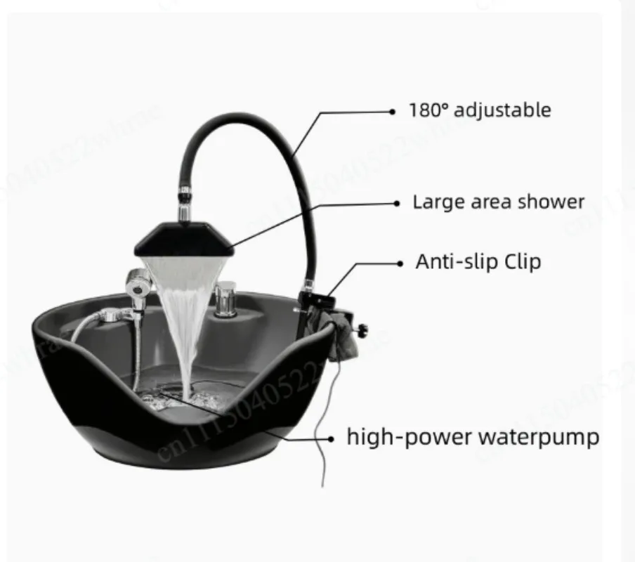 Carbonated Spring Head Treatment Hair Care, Waterfall Faucet Shower, Traditional Chinese Medicine Water Circulation