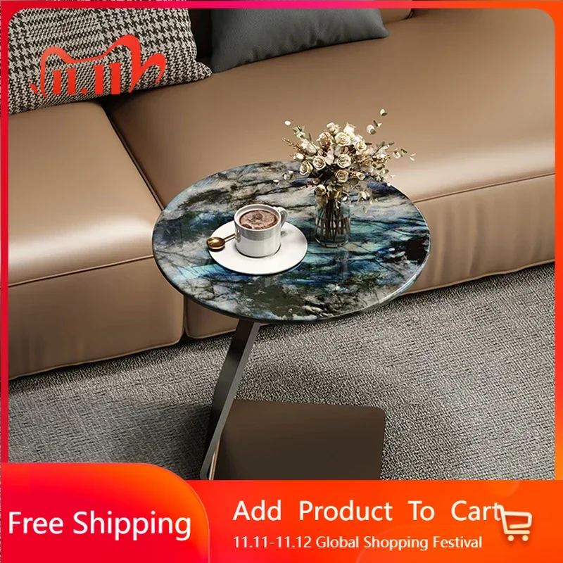

Vintage Storage Side Table Simple Luxury Display Beauty Modern Sofa Side Table Elegant Delicacy SkincareMeublesTrendy Furniture