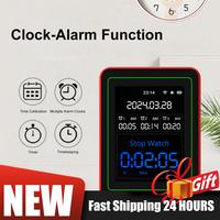 APP Control Portable AQI PM0.3 PM1.0 PM2.5 PM10 Tester Household CO CO2 TVOC HCHO Tester Portable Air Quality Monitor Detector