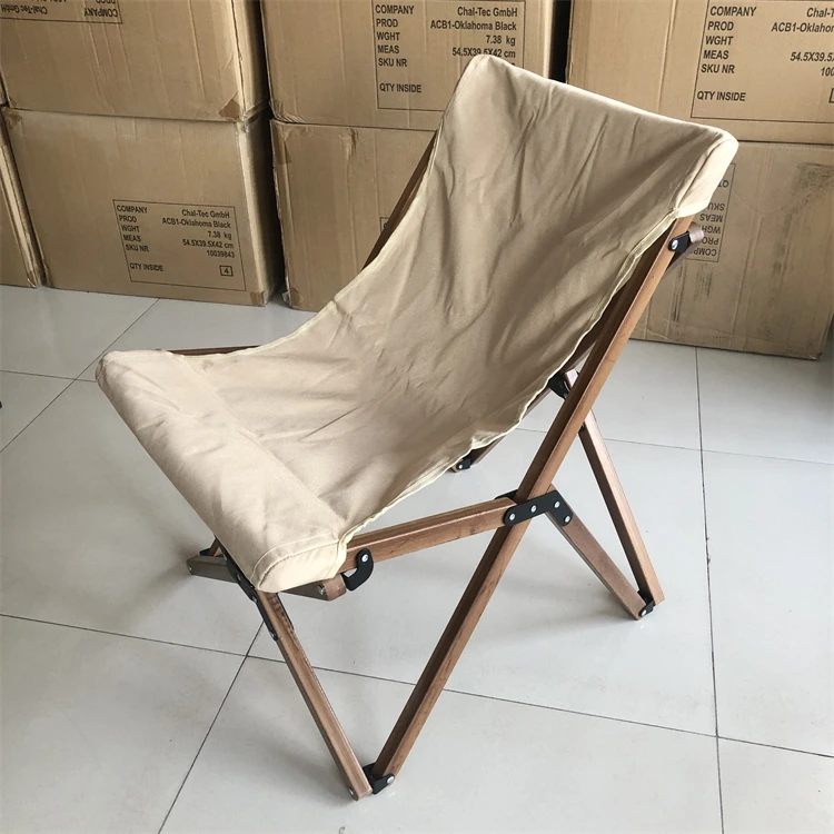 Folding camping chair, lightweight backpack chair with storage bag, suitable for hiking, gardening, beach nordic chair